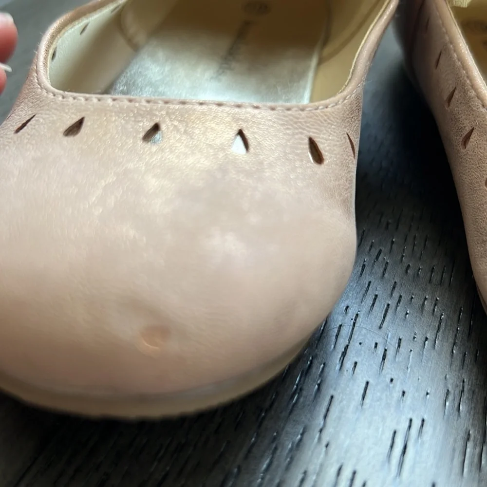 Koalakids Shimmery like blushy pink/Gold dress shoes